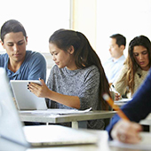 students in classroom