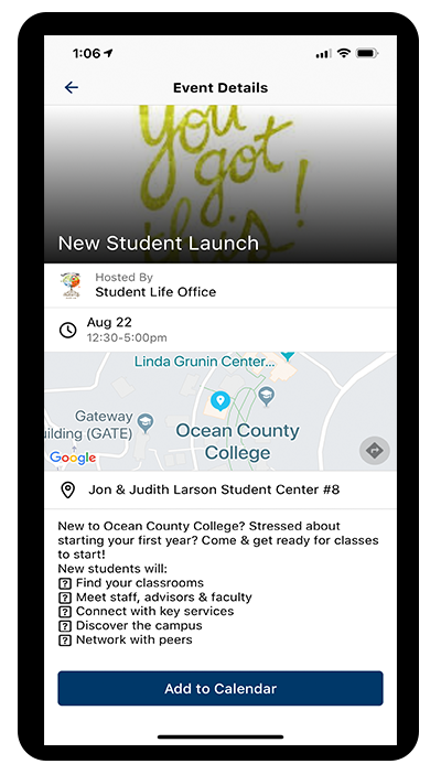 Ocean County College App | Ocean County College NJ Ocean County College App | Ocean County College NJ