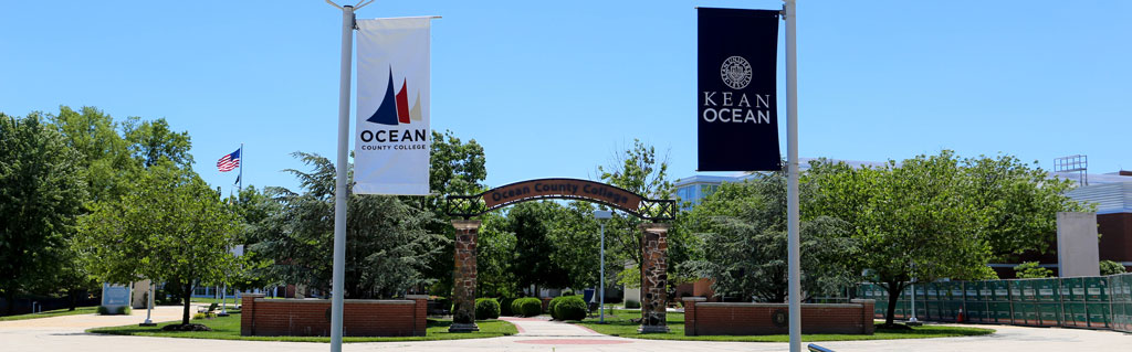 ocean county college sign