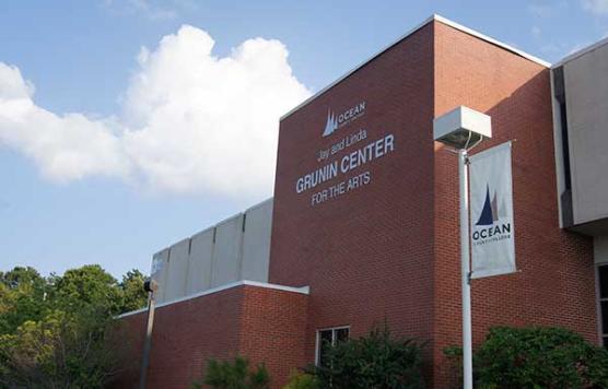 The Grunin Center Building, OCC Logo