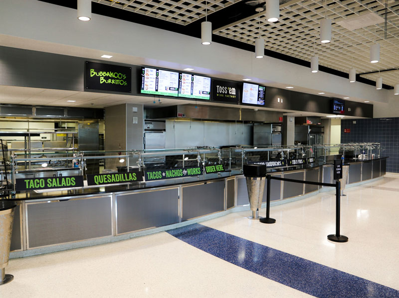 student-center Bubbakoos at OCC Cafeteria