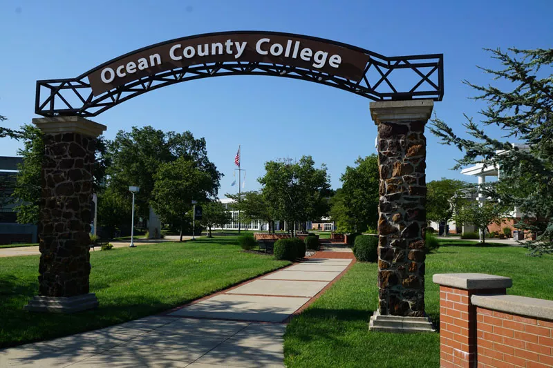Ocean County College campus Archway