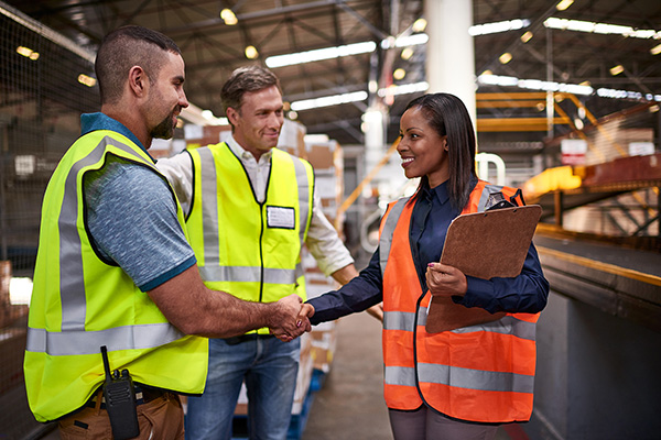 multiple Industrial hygiene workers
