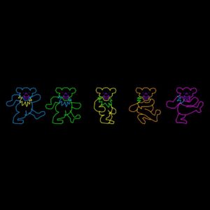 Grateful Dead bears laser