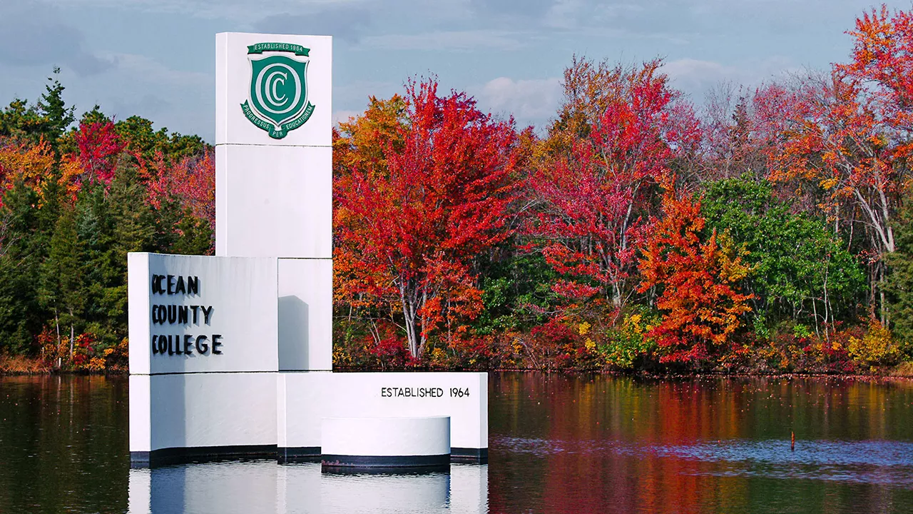 Front Marquee for Ocean County College