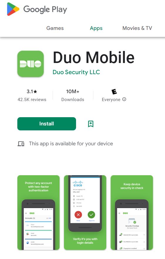 Duo In Play Store