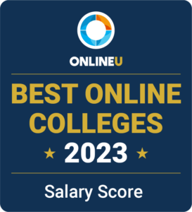 OnlineU Best Online Colleges 2023 - Salary Score