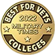 Best for Vets Colleges - 2022 Military Times