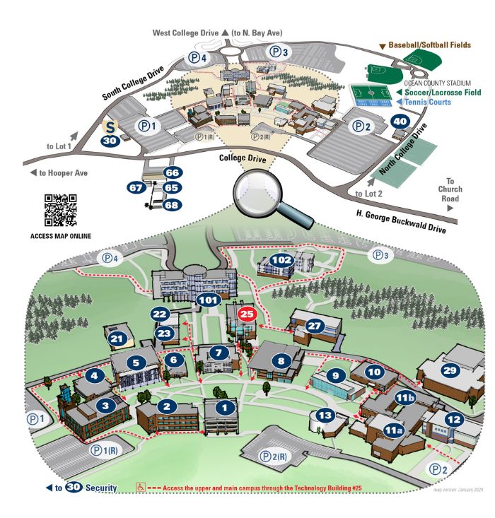 Campus Map OCC