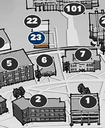 Information Technology Building (OITE) map