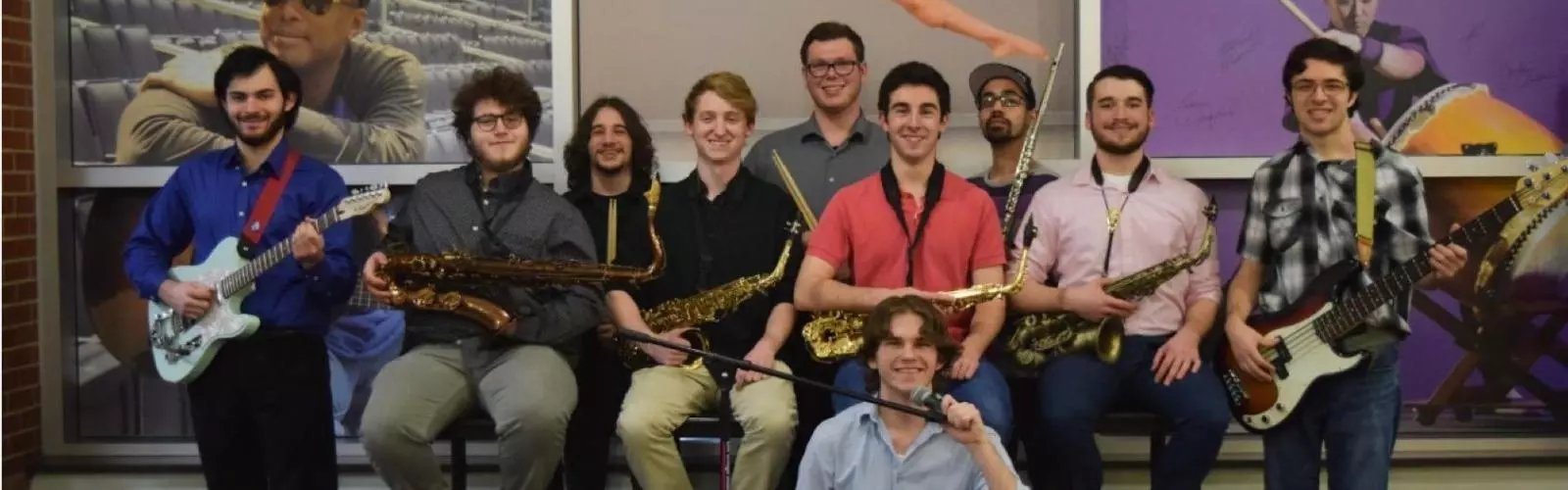 Fall OCC Jazz Band group Photo
