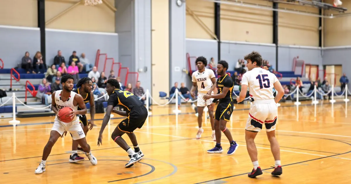 Ocean County College Basketball Honors and Supports Our Military and OCC Veterans