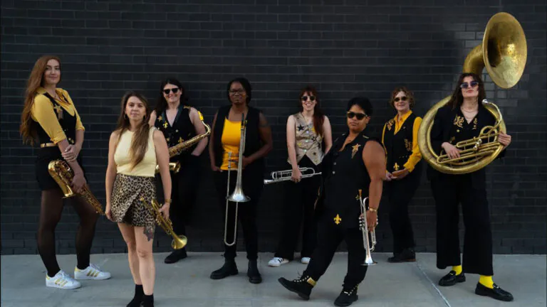 ENJOY THE BRASS QUEENS AT THE GRUNIN CENTER MARCH 28