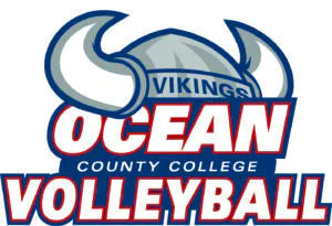 VIking horn logo of Ocean County College's Men's Volleyball team