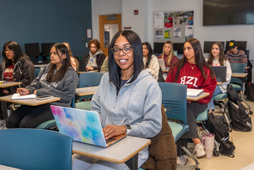 Students in the classroom