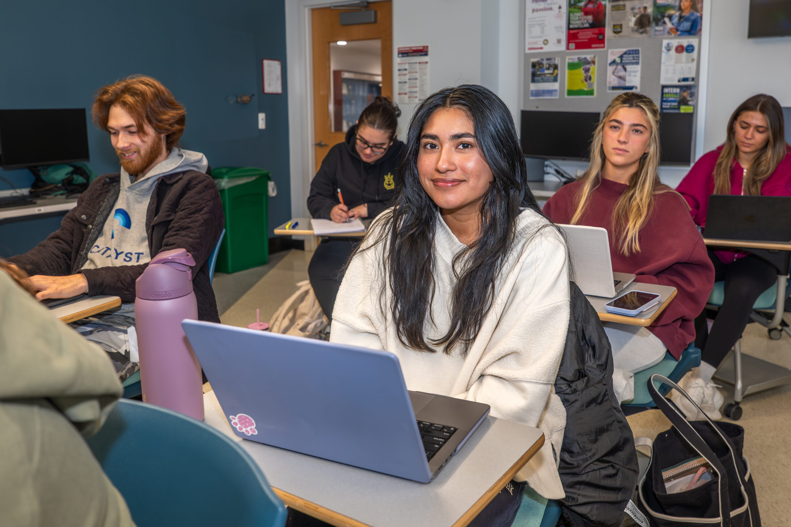 Students in the classroom