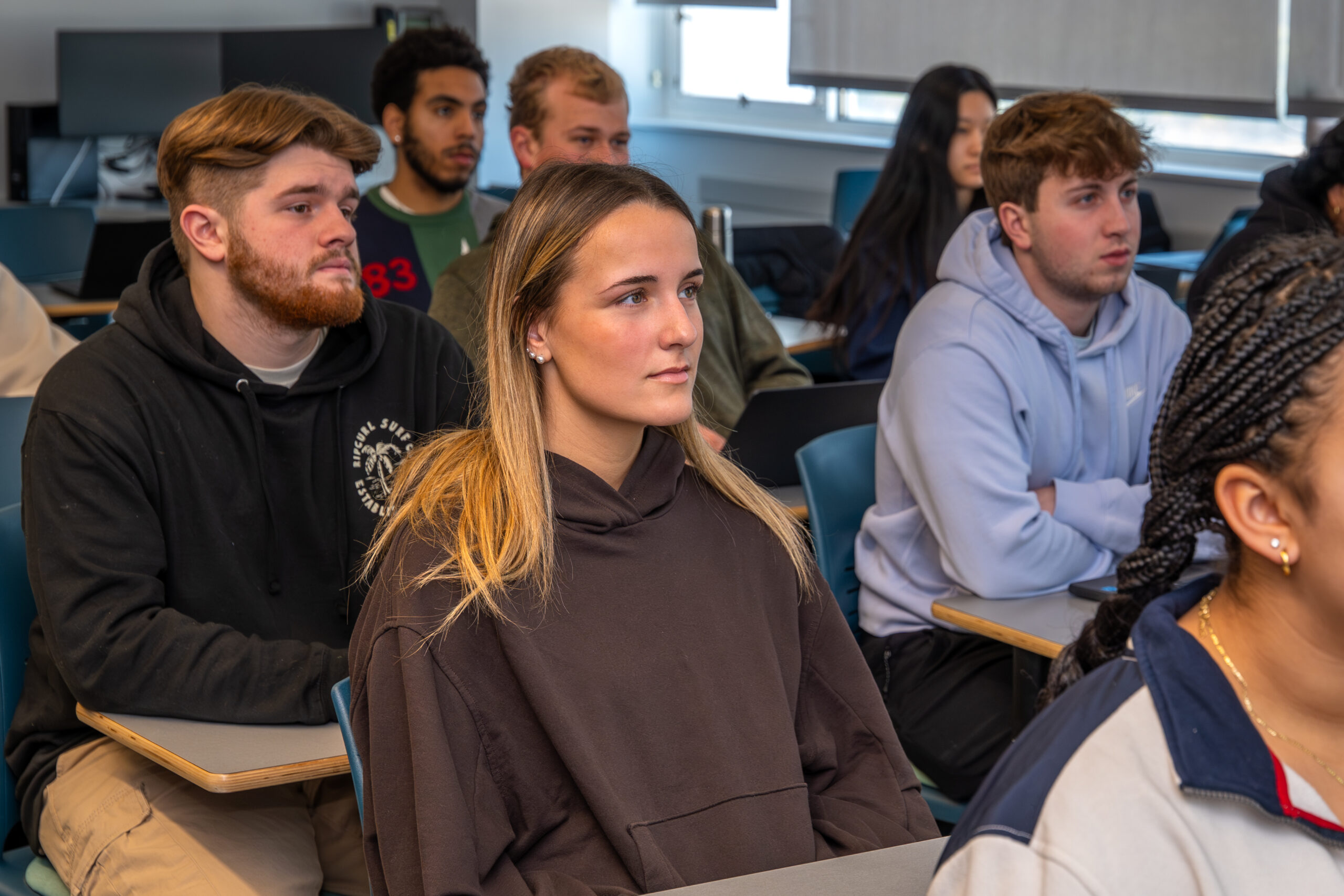 Students in the classroom