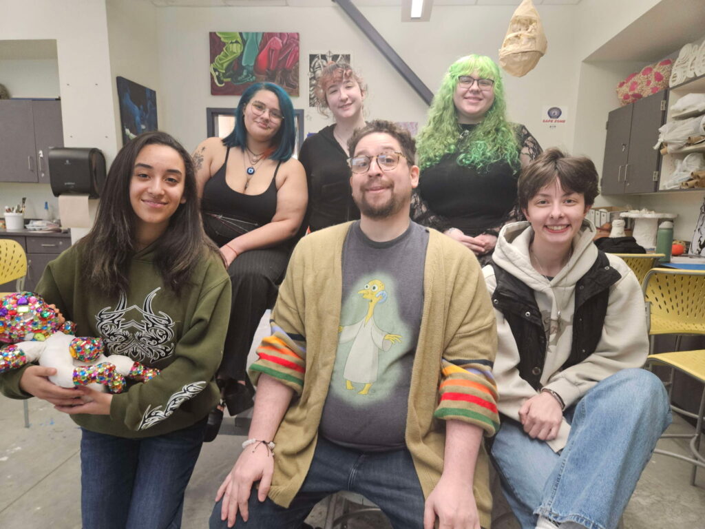 art club advisors group photo