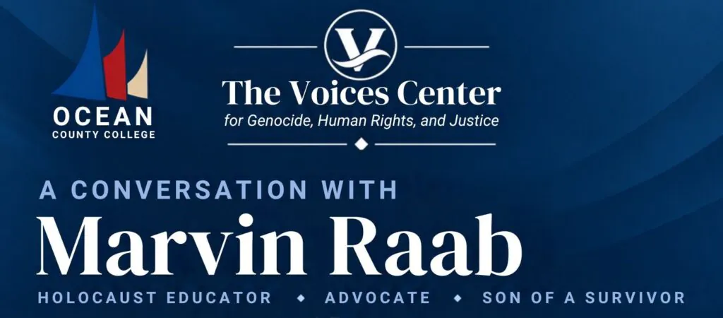 A Conversation with Marvin Raab at The Voices Center for Genocide, Human Rights, and Justice